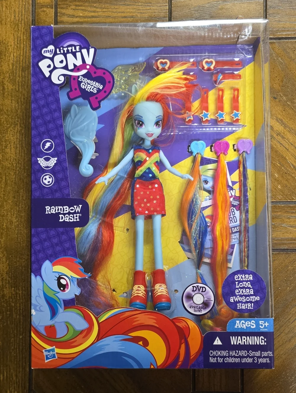 My Little Pony Equestria Girls Rainbow Dash Doll - 2013 Rainbow Hair